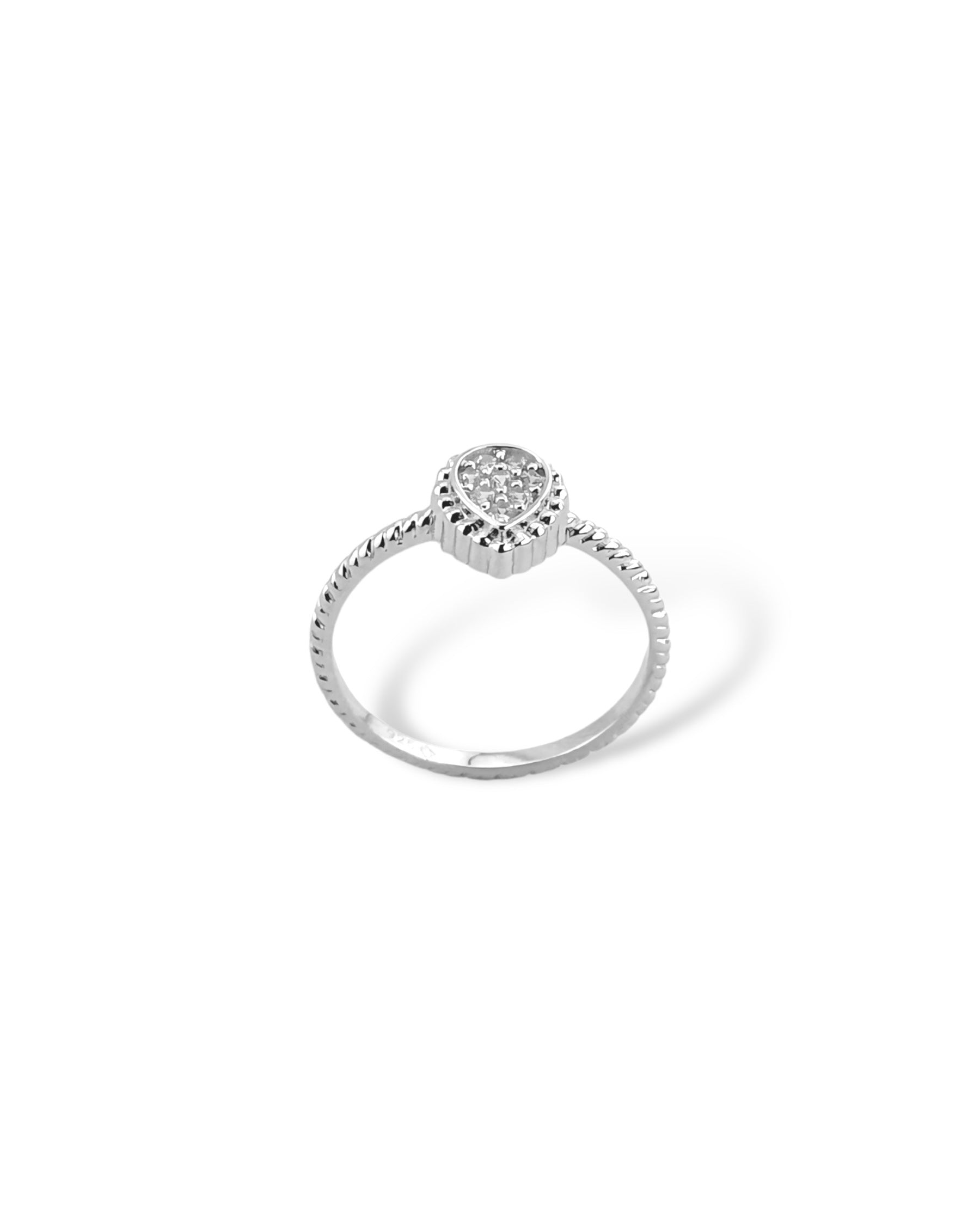 Pear Drop Ring - Zilara Store