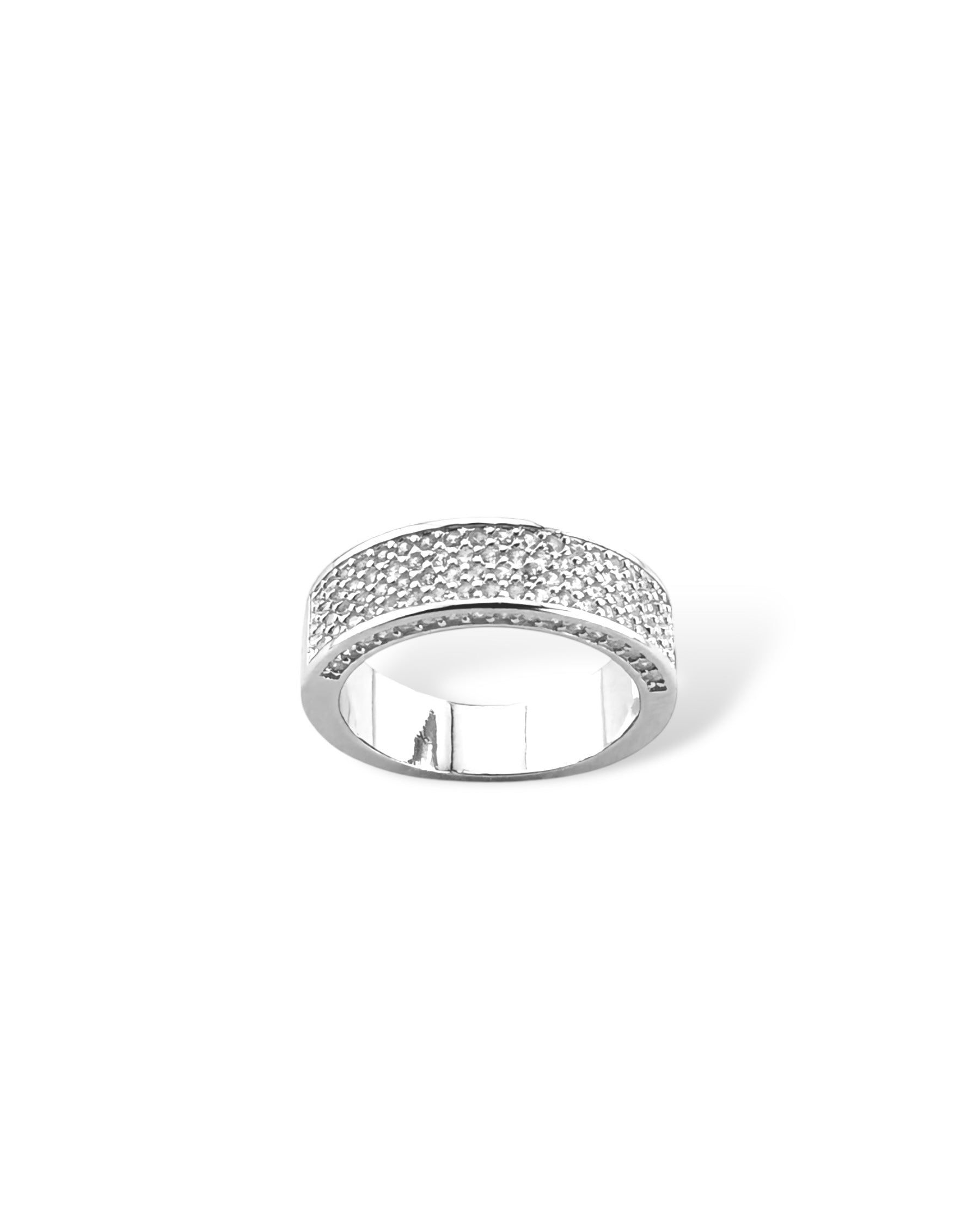 Zilara Tetra Pave Ring - Zilara Store