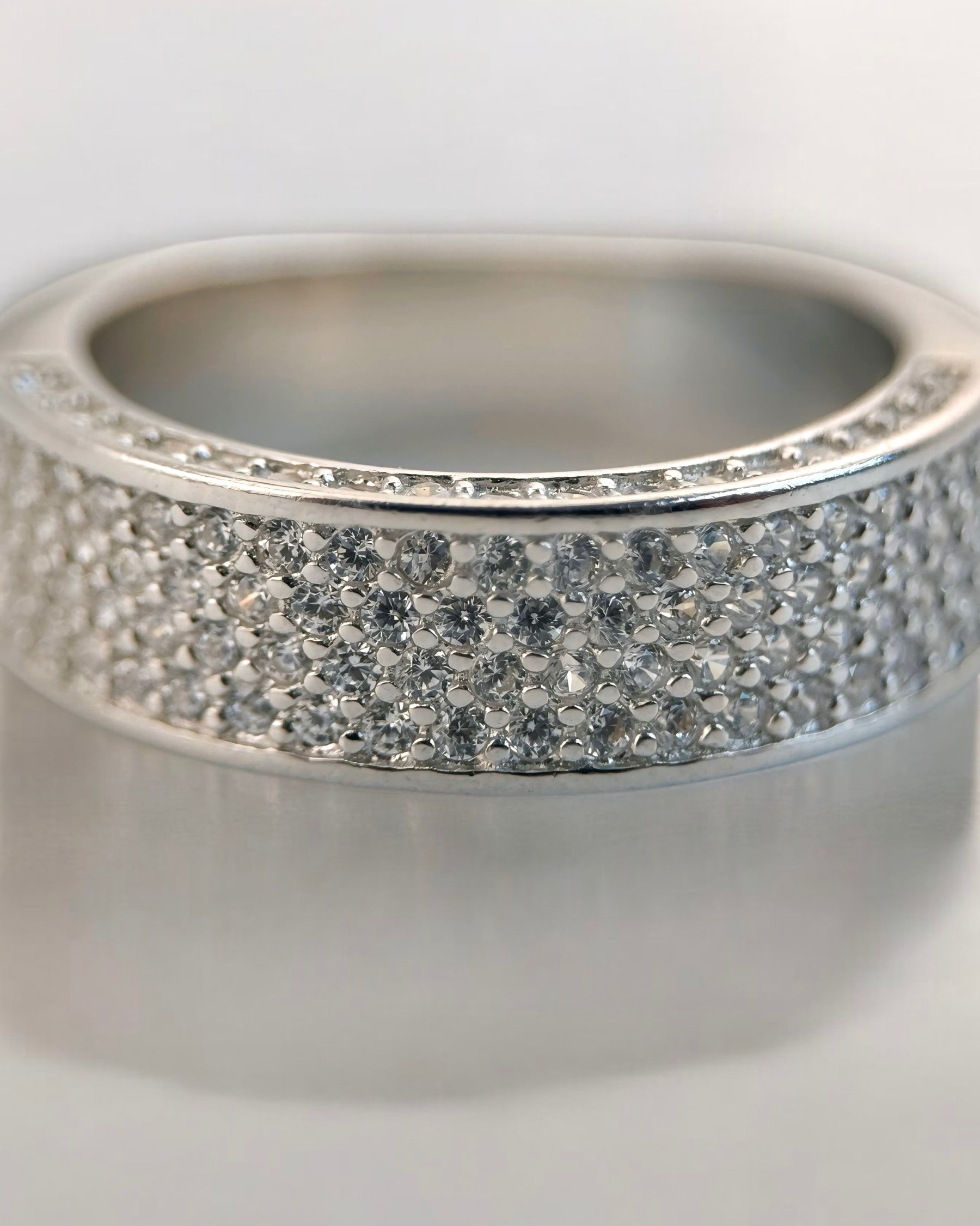 Zilara Tetra Pave Ring - Zilara Store