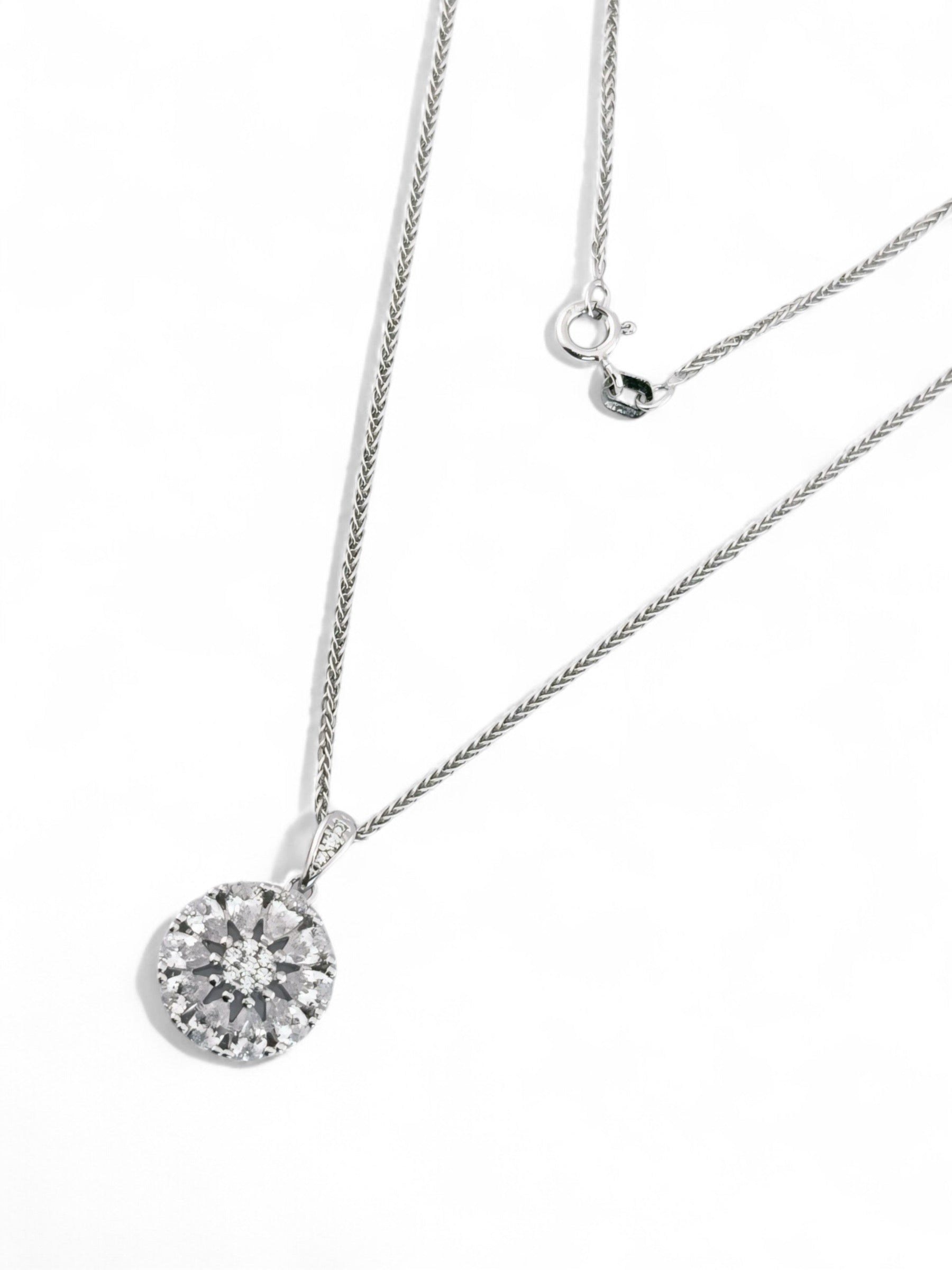 Sparkling Moon Chain Necklace - Zilara Store