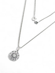 Sparkling Moon Chain Necklace - Zilara Store