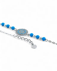 Moonlit Pearl Duo Pave Bracelet - Zilara Store