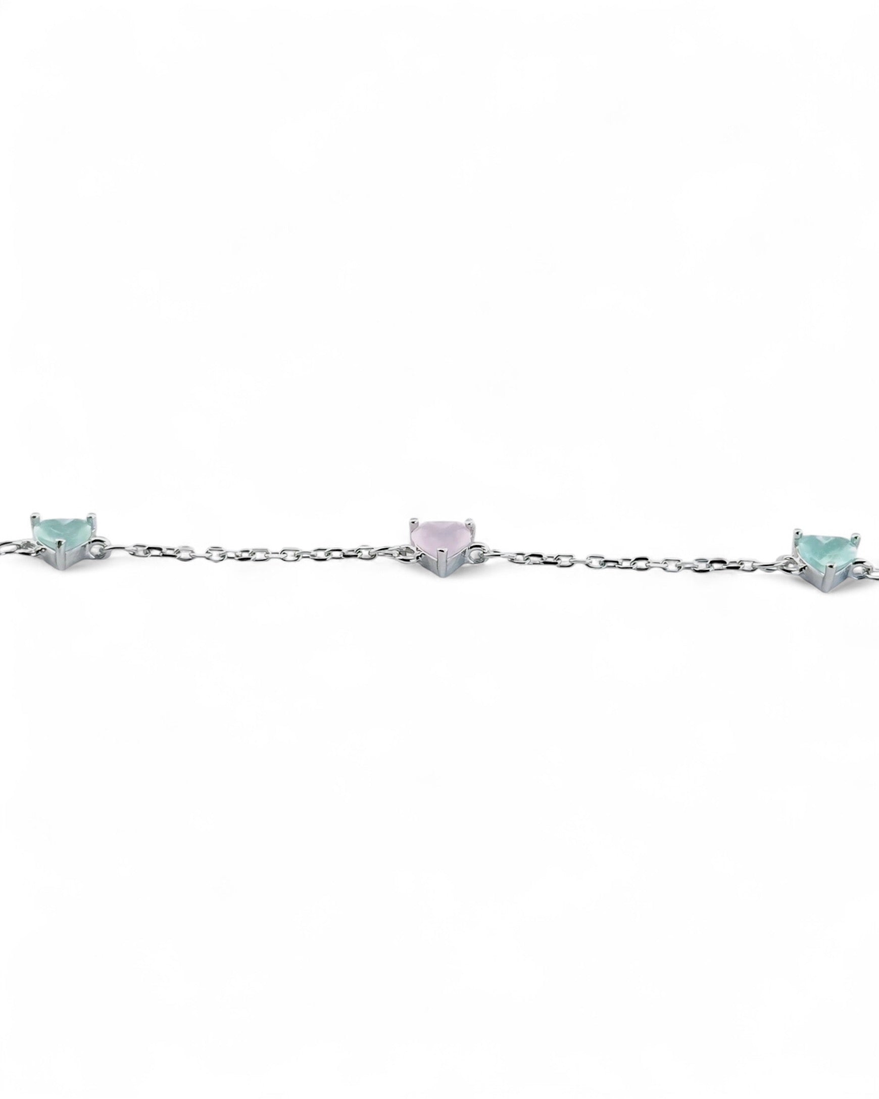 Zilara Twin Glow Heart Bracelet - Zilara Store