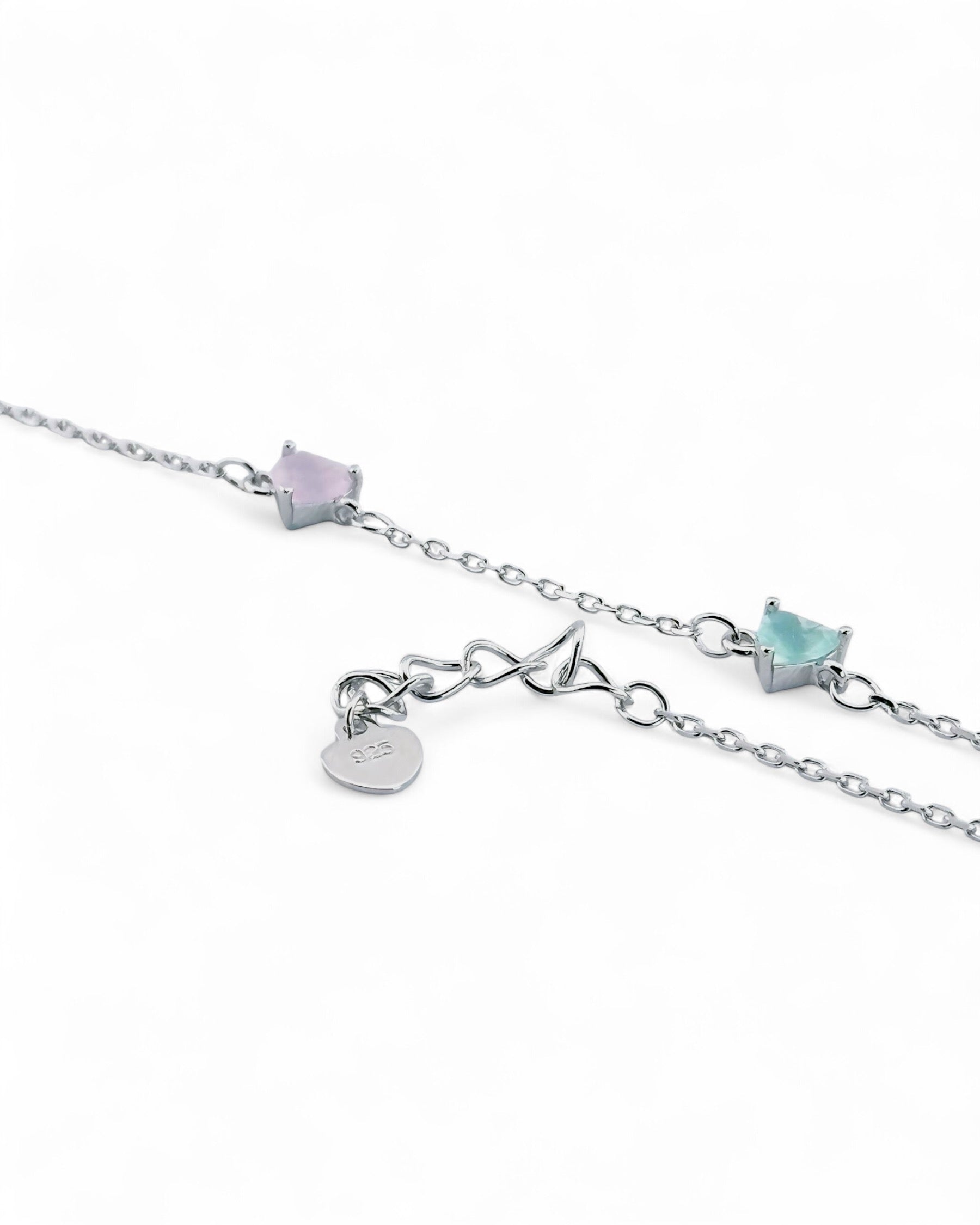 Zilara Twin Glow Heart Bracelet - Zilara Store