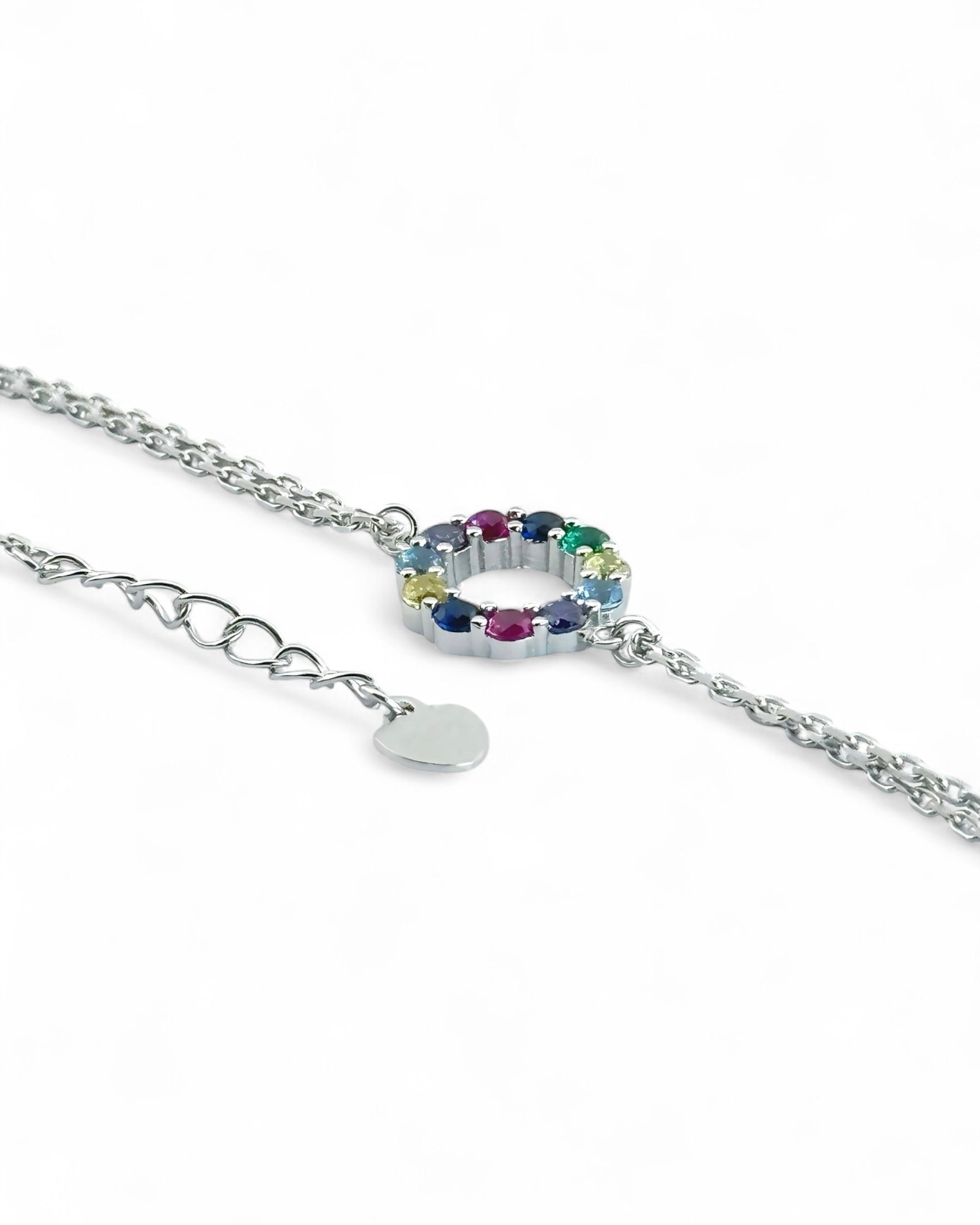 Zilara Penta Gem Circle Bracelet - Zilara Store