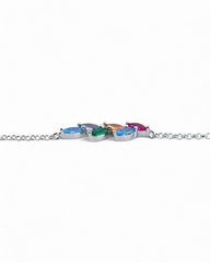 Zilara Hexa Stone Leaf Bracelet - Zilara Store