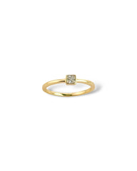 Minimal Gem Stone Ring - Zilara Store