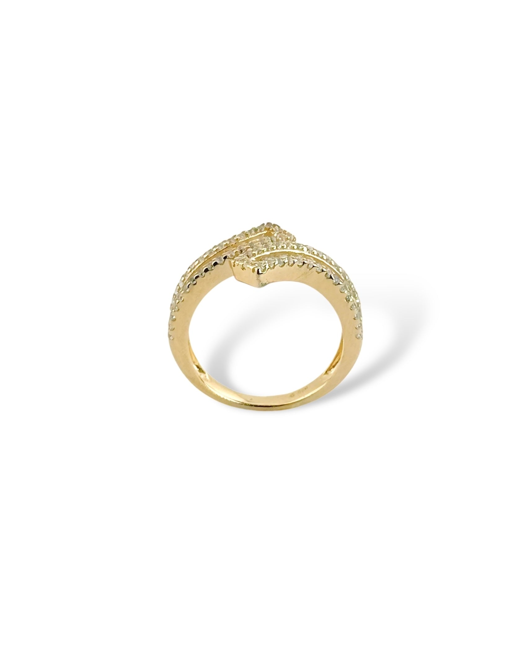 Zilara Matrix Edge Ring (Gold) - Zilara Store