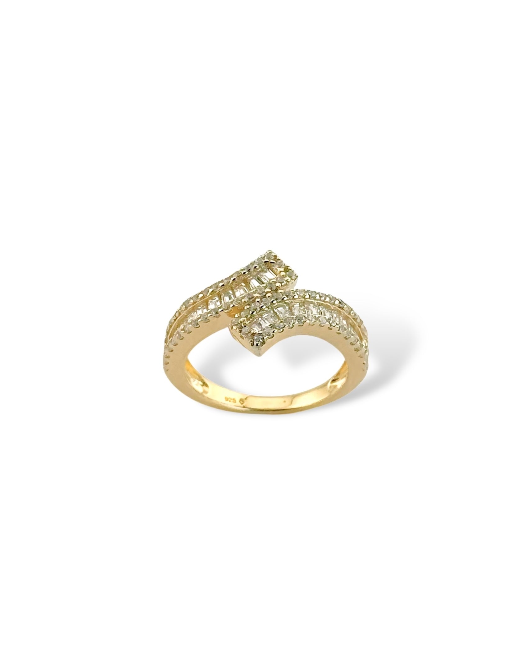 Zilara Matrix Edge Ring (Gold) - Zilara Store