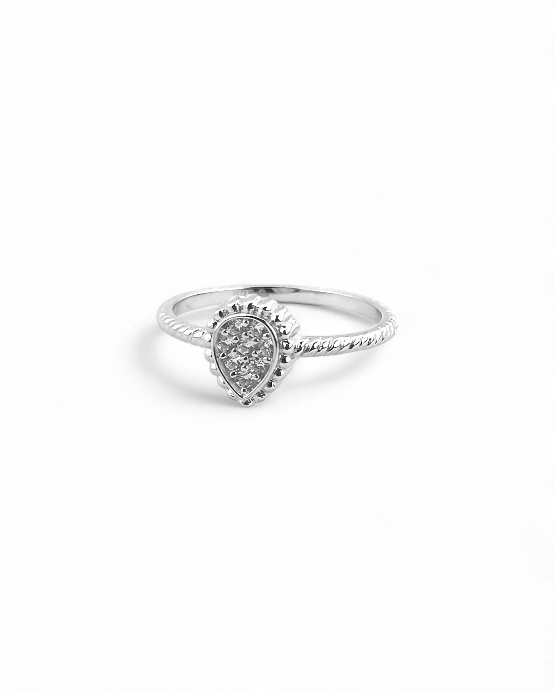 Pear Drop Ring - Zilara Store