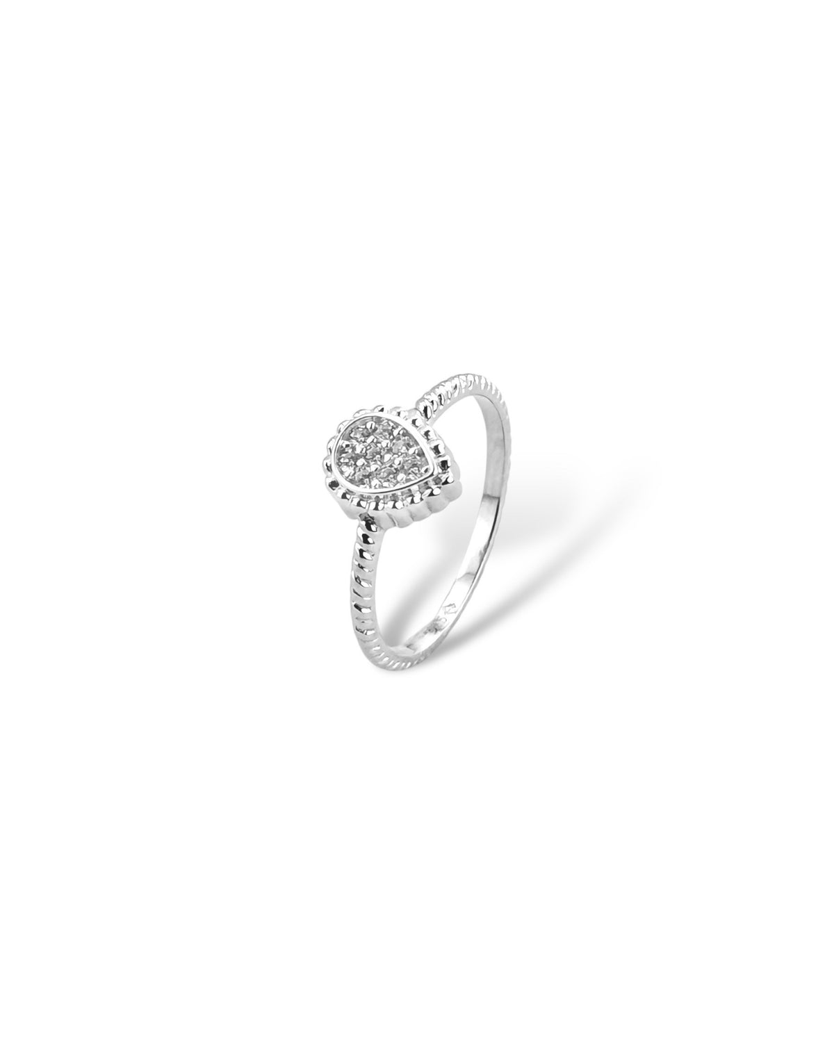 Pear Drop Ring - Zilara Store